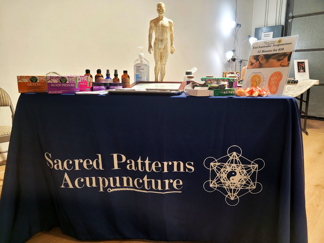 Psychic Healing Fair - Resonant Essentials - Sacred Patterns Acupuncture - Dr. Andrew Moser, DOM, MBA - August 2024 - Albuquerque, NM