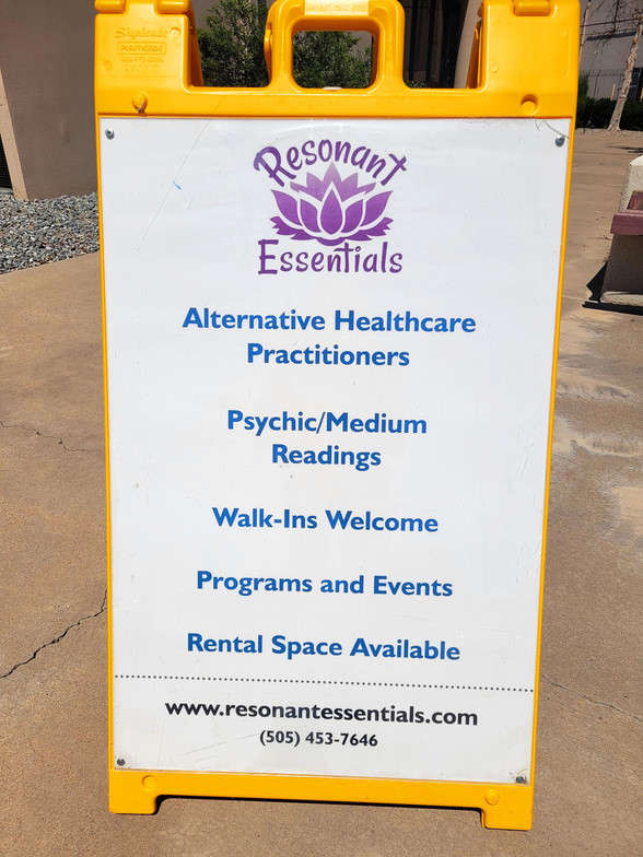 Psychic Healing Fair - Resonant Essentials - Sacred Patterns Acupuncture - Dr. Andrew Moser, DOM, MBA - August 2024 - Albuquerque, NM