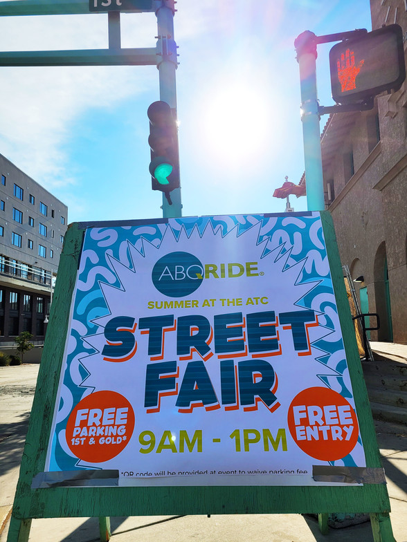 ABQRide - Stree Fair - August 2024 - Sacred Patterns Acupuncture - Dr. Andrew Moser, DOM, MBA - Albuquerque, New Mexico