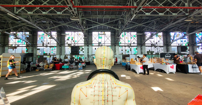 Sacred Patterns Acupuncture at Rail Yards Market ABQ