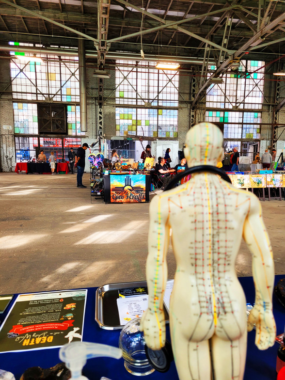 Rail Yards Market - Albuquerque, New Mexico - Sacred Patterns Acupuncture - Dr. Andrew Moser, DOM, MBA