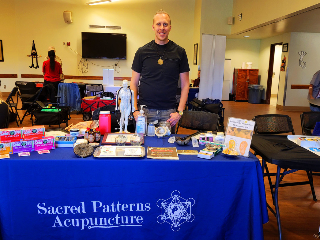 Barelas Senior Center - City of Albuquerque - Medicare Fair - Sacred Patterns Acupuncture - October 2024