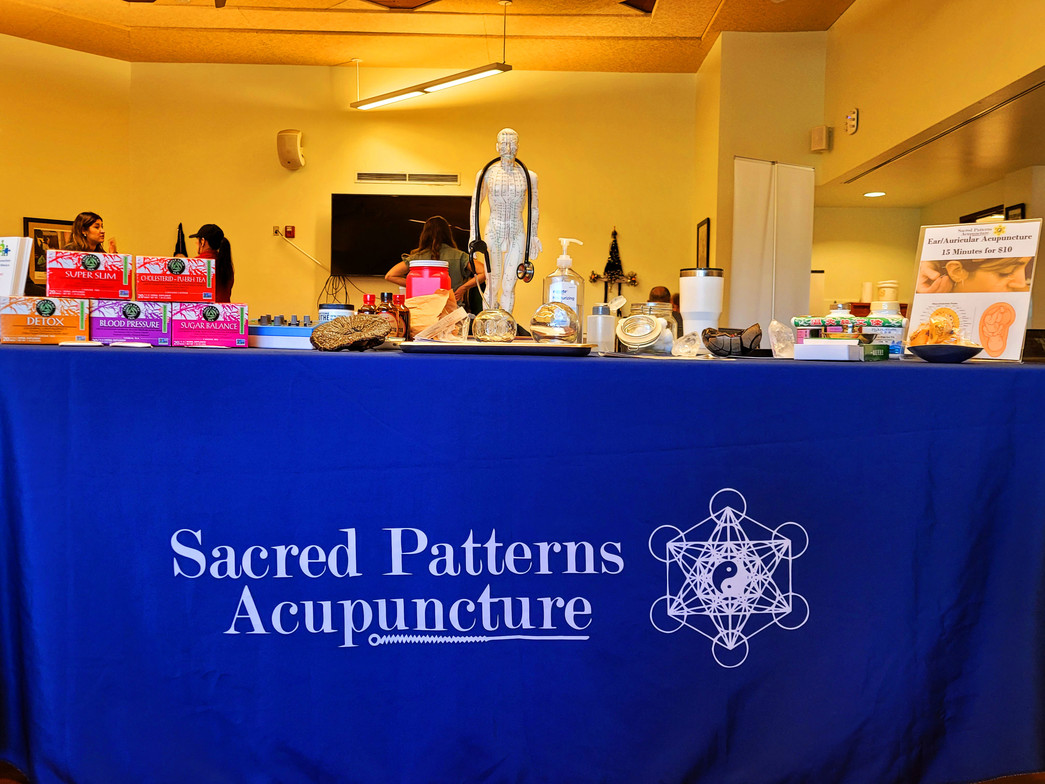 Barelas Senior Center - City of Albuquerque - Medicare Fair - Sacred Patterns Acupuncture - October 2024