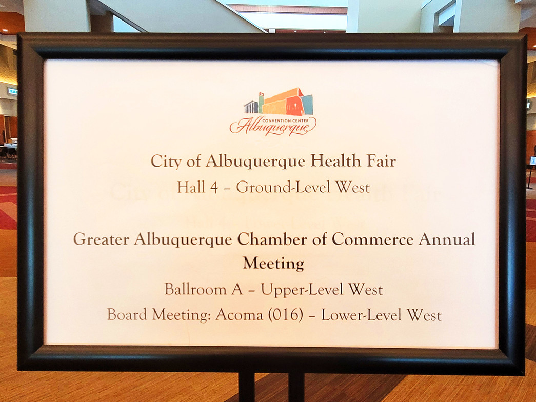 City of Albuquerque - CABQ - Health Fair - Albuquerque Convention Center - October 2024 - Sacred Patterns Acupuncture - Dr. Andrew Moser, DOM, MBA