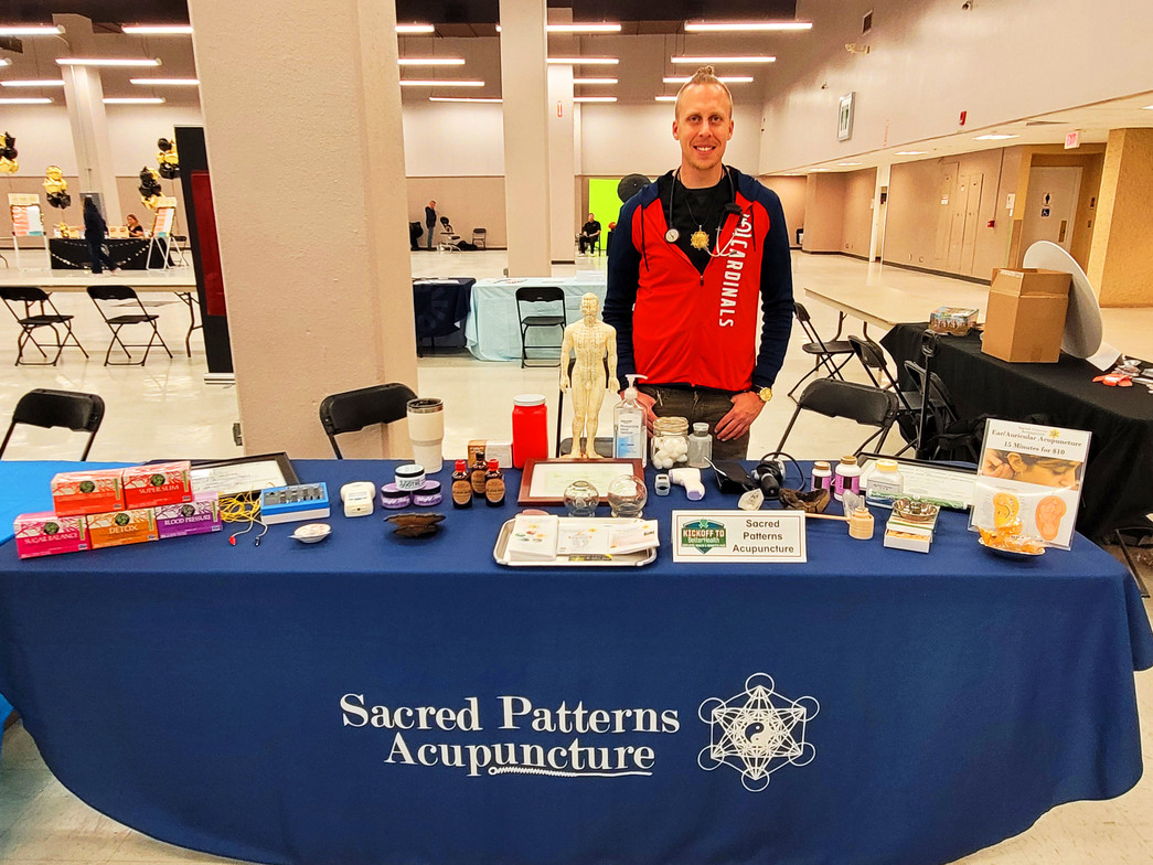 City of Albuquerque - CABQ - Health Fair - Albuquerque Convention Center - October 2024 - Sacred Patterns Acupuncture - Dr. Andrew Moser, DOM, MBA