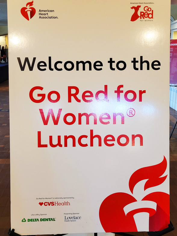 American Heart Association - Go Red for Women Luncheon - Sacred Patterns Acupuncture - Dr. Andrew Moser, DOM, MBA - Febraury 2025