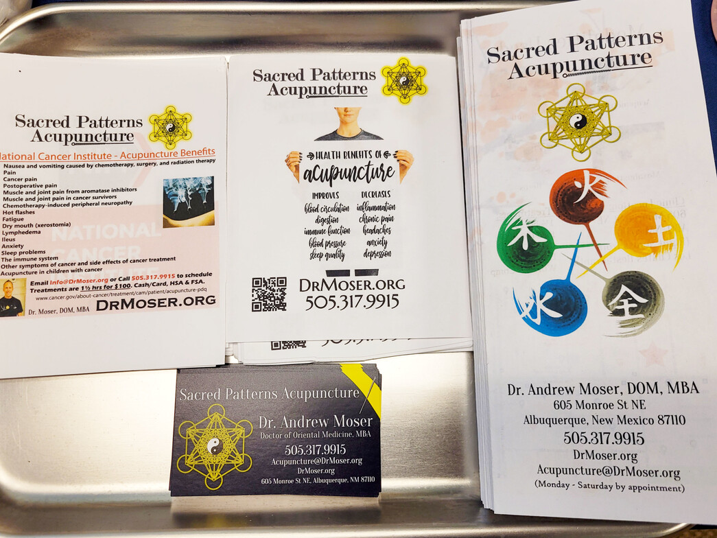 Psychic Healing Art Fair - April 2025 - Resonant Essential - Albuquerque, New Mexico - Dr. Andrew Moser, DOM, MBA - Sacred Patterns Acupuncture 