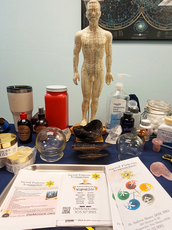 Psychic Healing Art Fair - April 2025 - Resonant Essential - Albuquerque, New Mexico - Dr. Andrew Moser, DOM, MBA - Sacred Patterns Acupuncture 