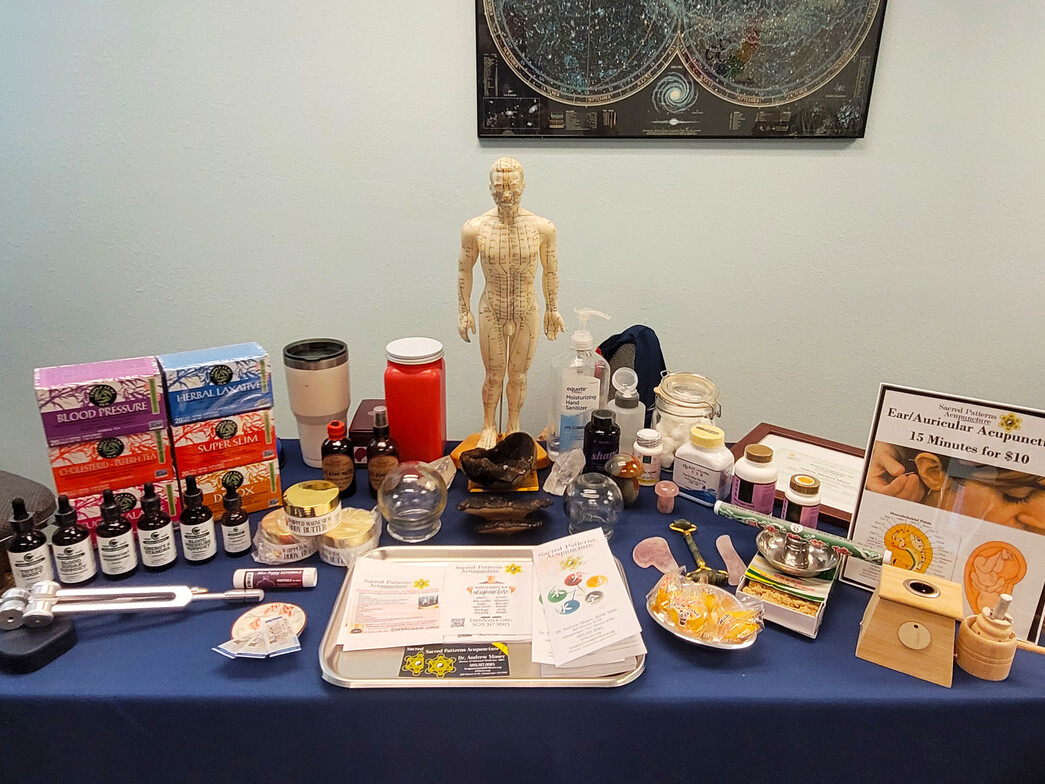 Psychic Healing Art Fair - April 2025 - Resonant Essential - Albuquerque, New Mexico - Dr. Andrew Moser, DOM, MBA - Sacred Patterns Acupuncture 