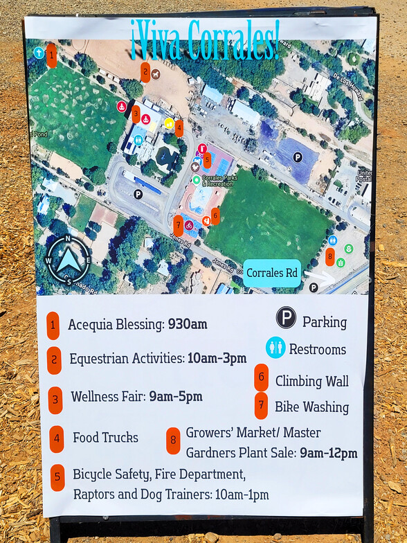 ¡Viva Corrales! Health & Wellness Community Event - April 2025 - Sacred Patterns Acupuncture - Dr. Andrew Moser, DOM, MBA - Albuquerque, NM