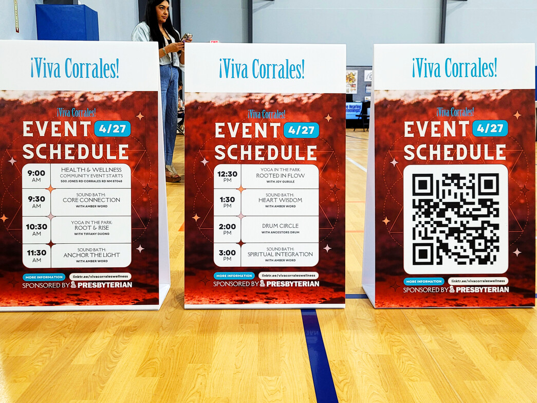 ¡Viva Corrales! Health & Wellness Community Event - April 2025 - Sacred Patterns Acupuncture - Dr. Andrew Moser, DOM, MBA - Albuquerque, NM