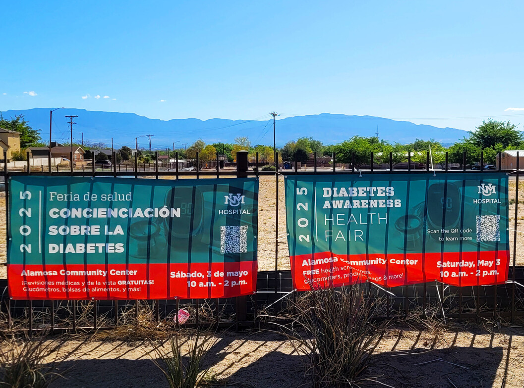 UNMH Diabetes Awareness Health Fair - May 2025 - Sacred Patterns Acupuncture - Dr. Andrew Moser, DOM, MBA