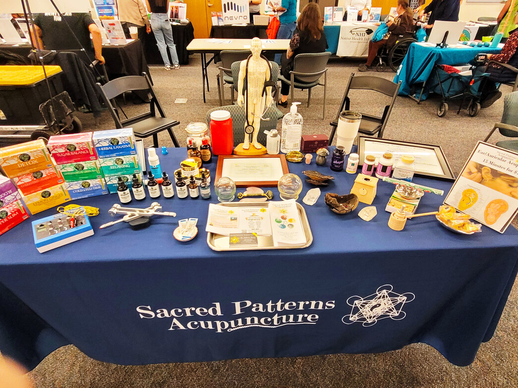 UNMH Diabetes Awareness Health Fair - May 2025 - Sacred Patterns Acupuncture - Dr. Andrew Moser, DOM, MBA