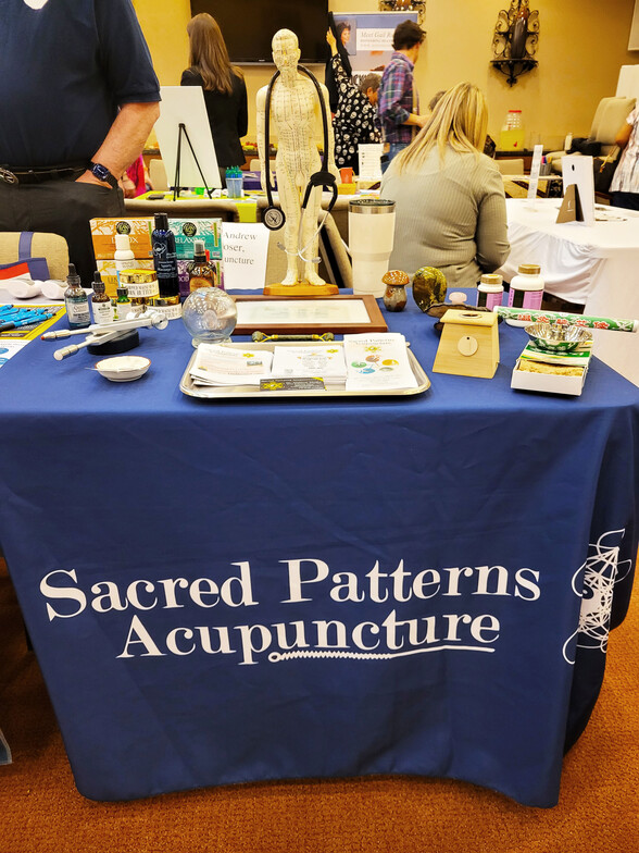 Grief and Loss Resource Fair for Professionals, Sacred Patterns Acupuncture, Dr. Andrew Moser, DOM, MBA, Albuquerque, NM, May 2025