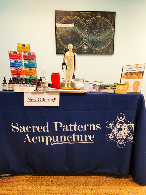 Psychic Healing Art Fair, Resonant Essients, Sacred Patterns Acupuncture, Dr. Andrew Moser, DOM, MBA, Albuquerque, NM, July 2025