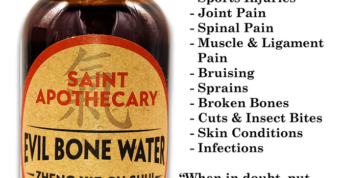 Evil Bone Water: A Natural Remedy for Pain and Healing image