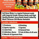 Evil Bone Water, Die Da Jiu, Pain Relief, Topical, TCM, Ancient Formula, Imperial Quality Herbs, Natural, Holistic, Sacred Patterns Acupuncture, Albuquerque, NM, Dr. Andrew Moser, DOM, MBA