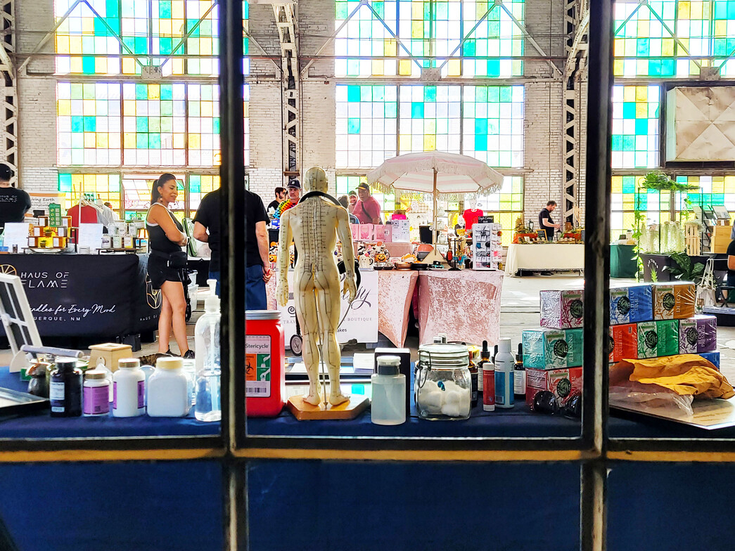 Rail Yards Market - Albuquerque, NM - Sacred Patterns Acupuncture - Dr. Andrew Moser, DOM, MBA - September 21, 2025