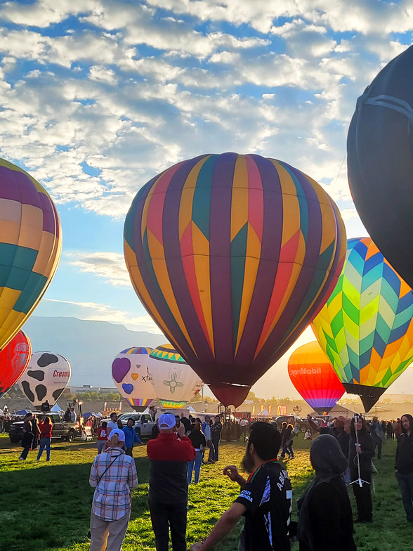 Albuquerque International Balloon Fiesta, Sacred Patterns Acupuncture, Dr. Andrew Moser, DOM, MBA, October 2025