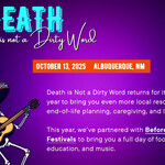 Death is Not a Dirty Word 2025, Sacred Patterns Acupuncture, Dr. Andrew Moser, DOM, MBA, Albuquerque, NM