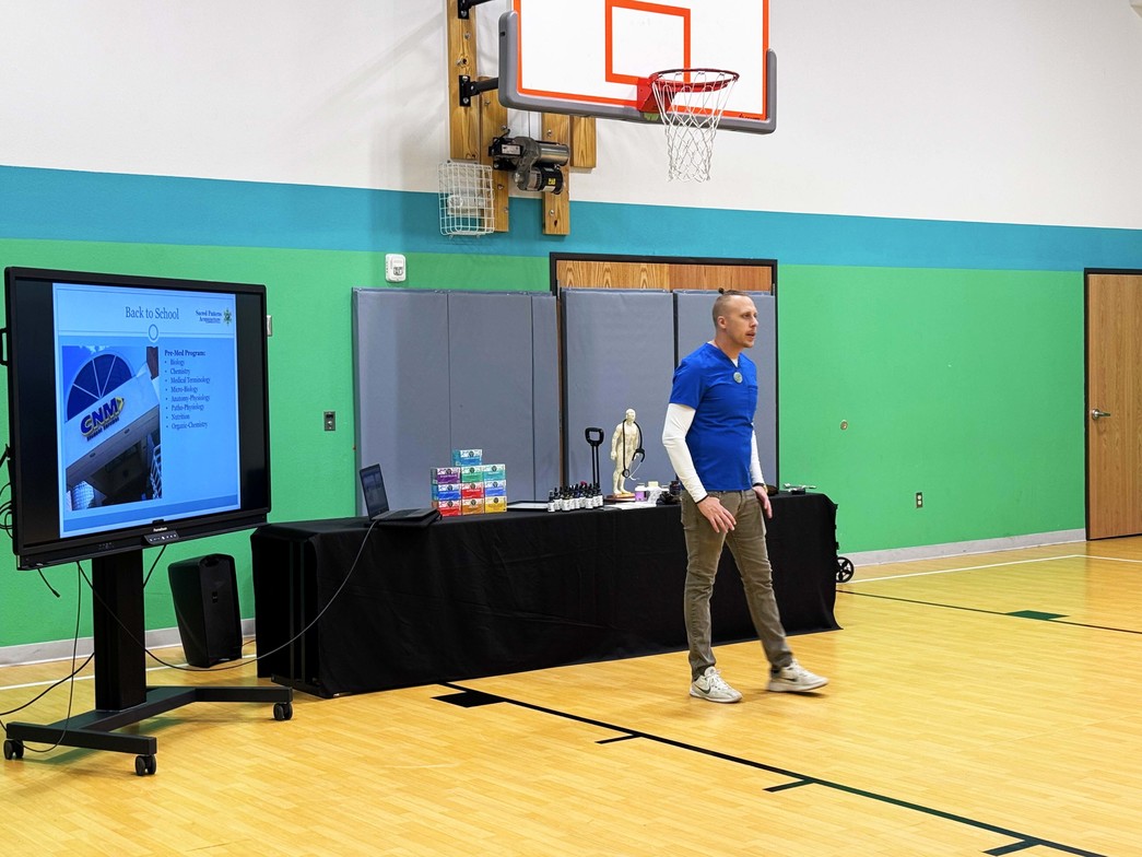 Health Leadership High School - Albuquerque, NM - Sacred Patterns Acupuncture - Dr. Andrew Moser, DOM, MBA - December 2025 Presentation on Acupuncture