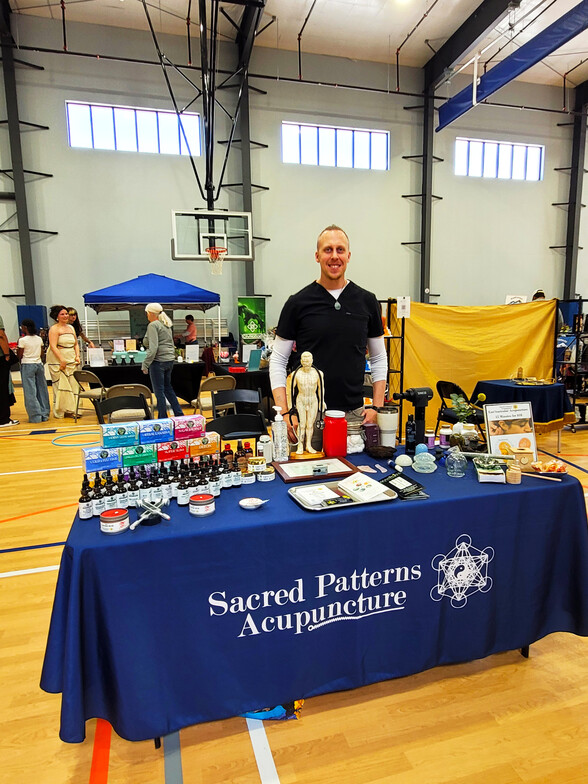 ¡Viva Corrales! Health & Wellness Festival, May 3, 2026, Sacred Patterns Acupuncture, Dr. Andrew Moser, DOM, MBA, Albuquerque, NM